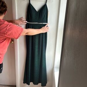 Emerald Green Prom Dress